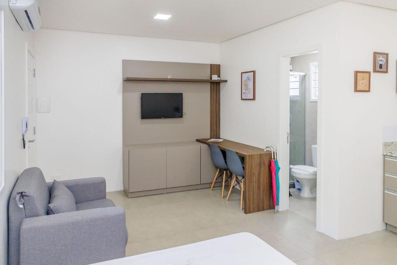 Locar-In Gramado Flat Centro A 600 M Da Rua Coberta Apartman Kültér fotó