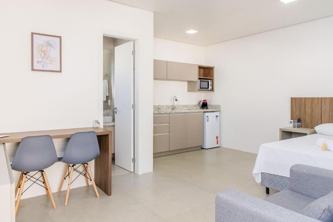 Locar-In Gramado Flat Centro A 600 M Da Rua Coberta Apartman Kültér fotó