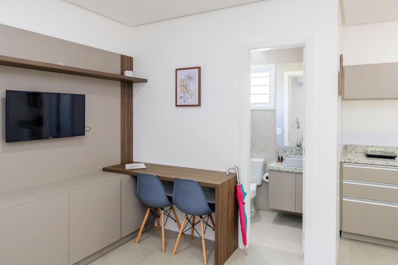 Locar-In Gramado Flat Centro A 600 M Da Rua Coberta Apartman Kültér fotó