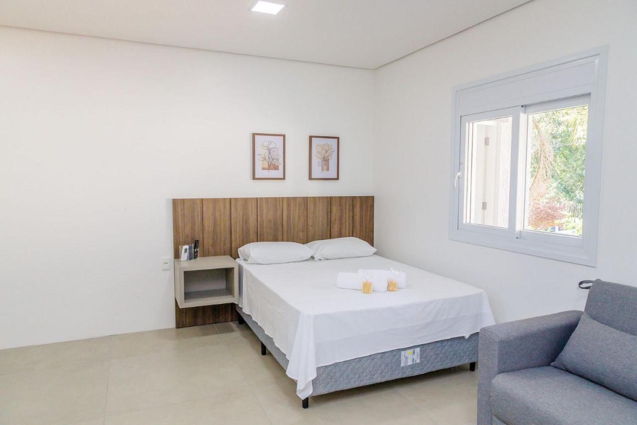 Locar-In Gramado Flat Centro A 600 M Da Rua Coberta Apartman Kültér fotó