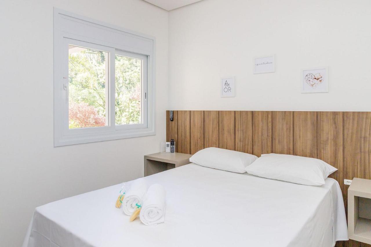 Locar-In Gramado Flat Centro A 600 M Da Rua Coberta Apartman Kültér fotó