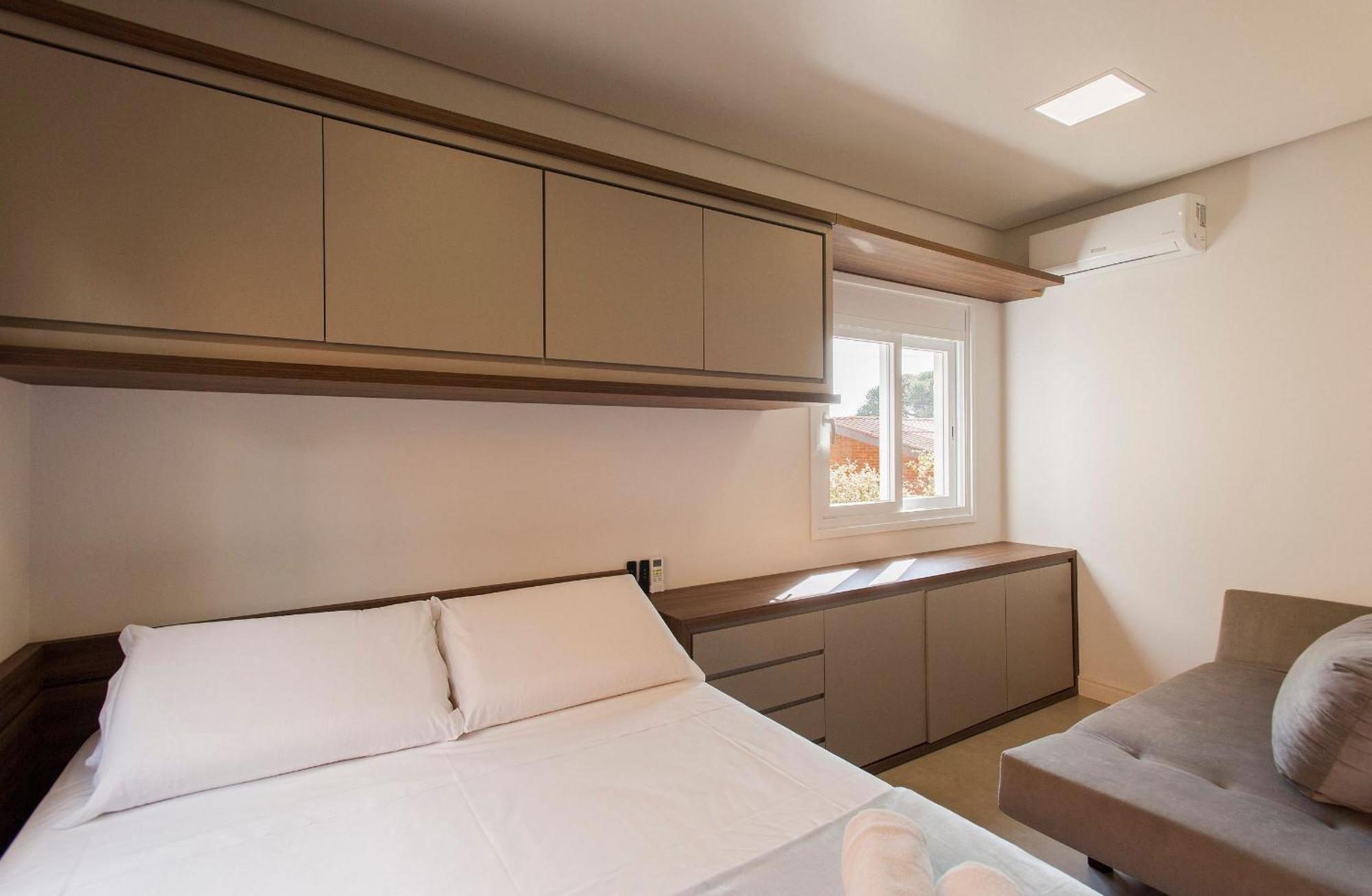 Locar-In Gramado Flat Centro A 600 M Da Rua Coberta Apartman Kültér fotó