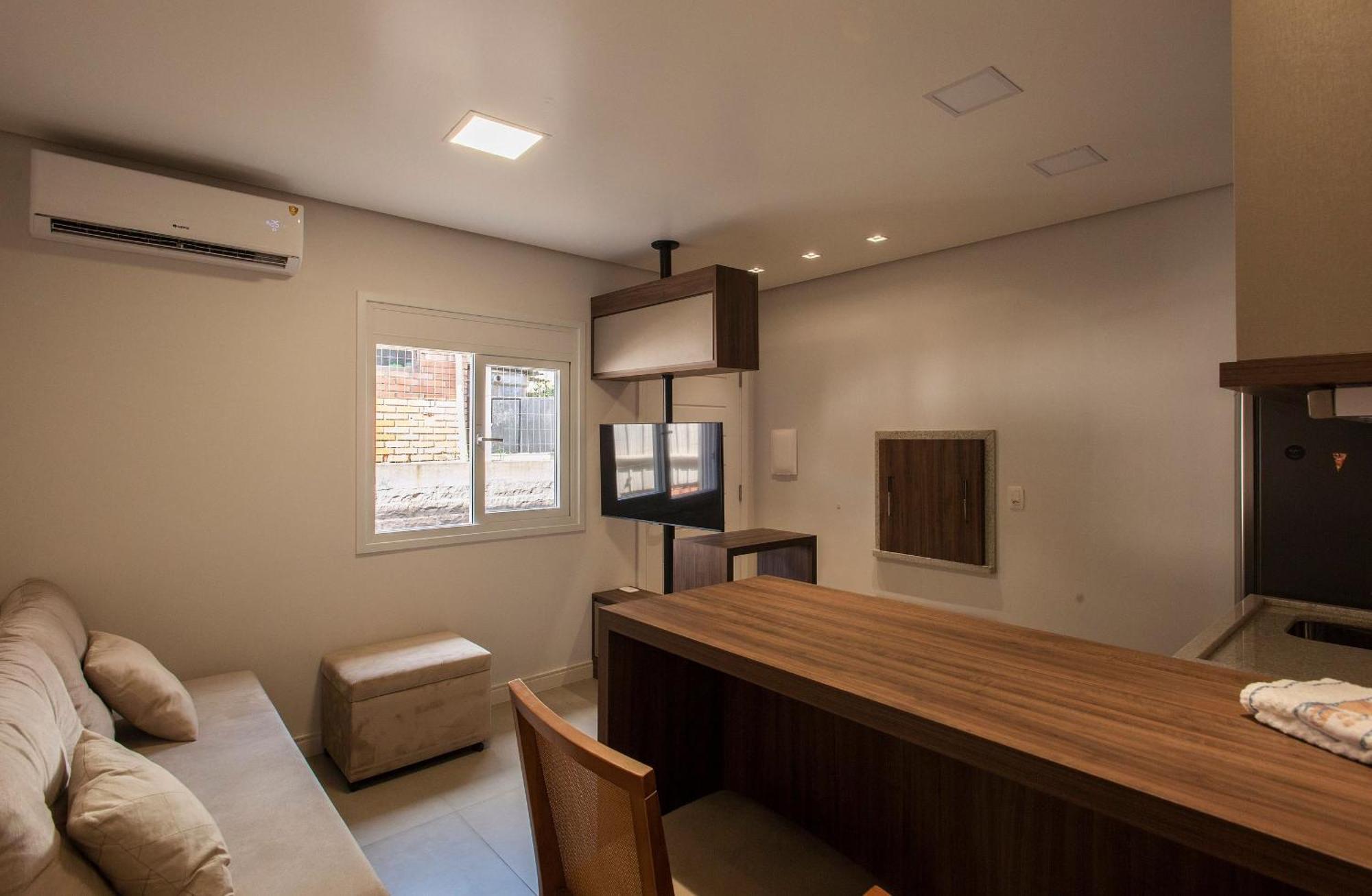 Locar-In Gramado Flat Centro A 600 M Da Rua Coberta Apartman Kültér fotó